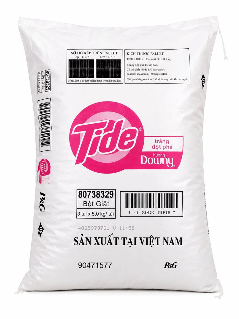 TIDE Powder Laundry Detergent WITH DOWNY 3*5KG