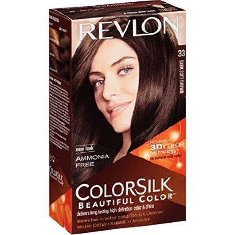 REVLON COLORSILK 33 DARK SOFT BROWN 59.1 ML