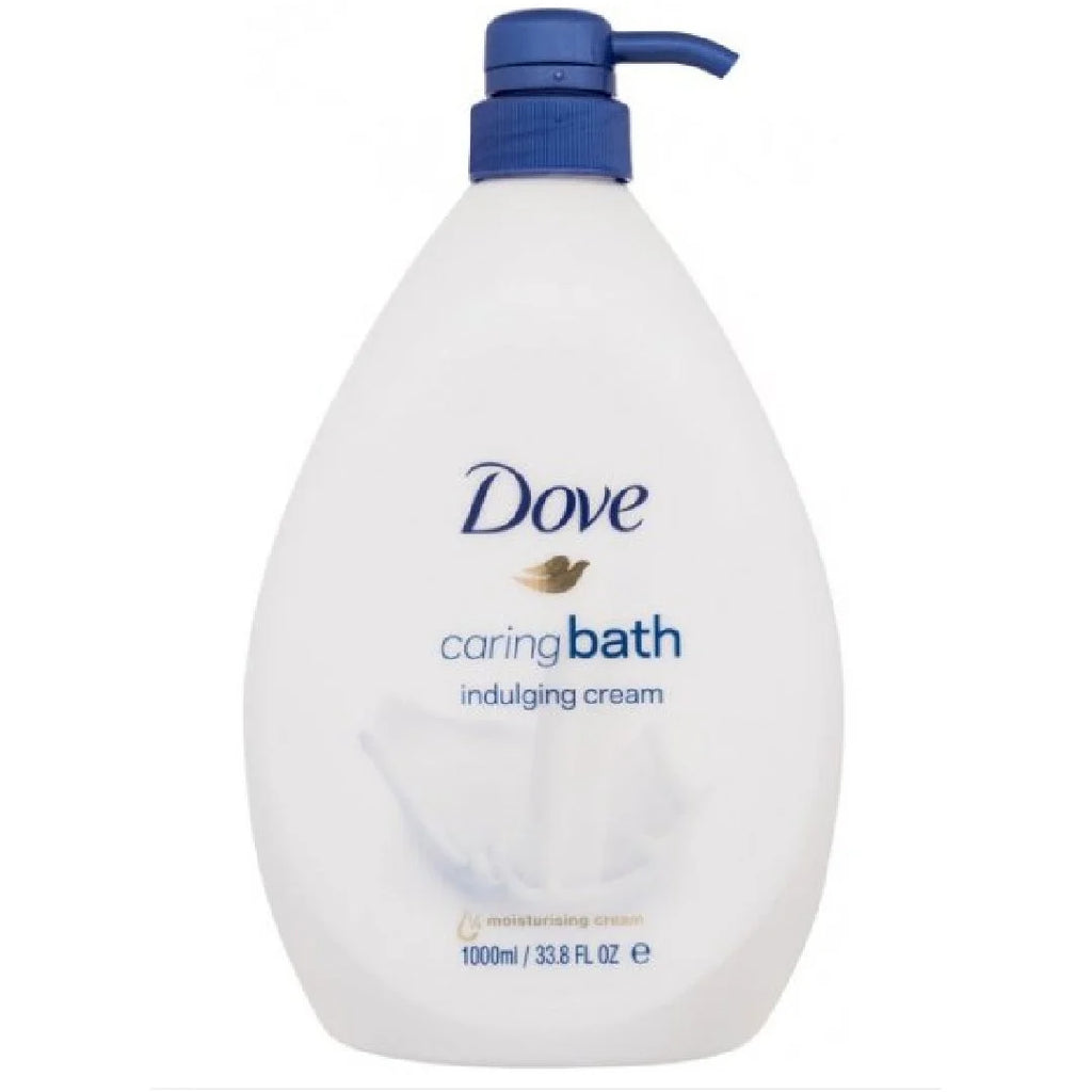 DOVE BODY WASH CARING BATH INDULGING CREAM 1000 ML