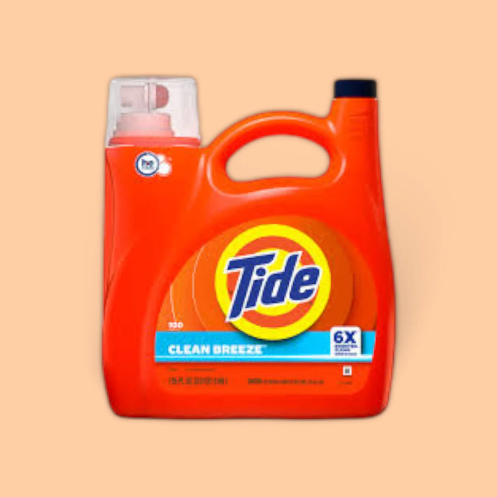 Tide clean breeze liquid laundry detergent 3.69 L