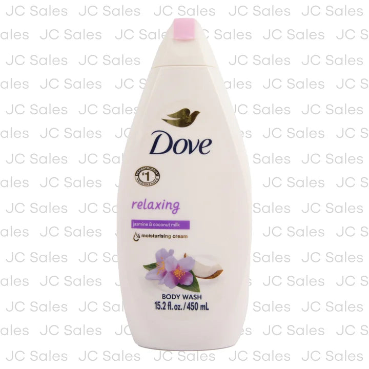 DOVE BODY WASH RELAXING AND COCONUT MILK 450 ML