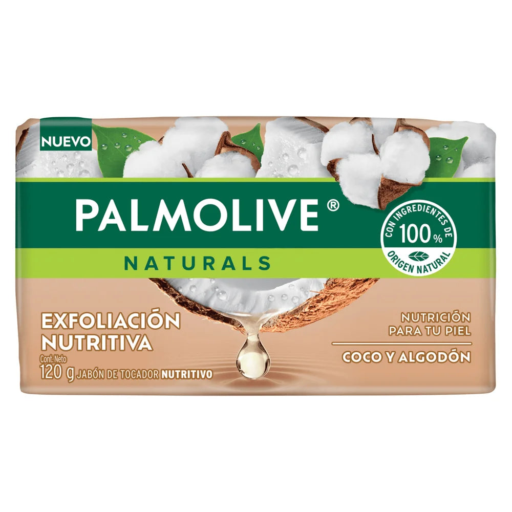PALMOLIVE NATURALS SENSACION COCO Y ALGODON 120 G