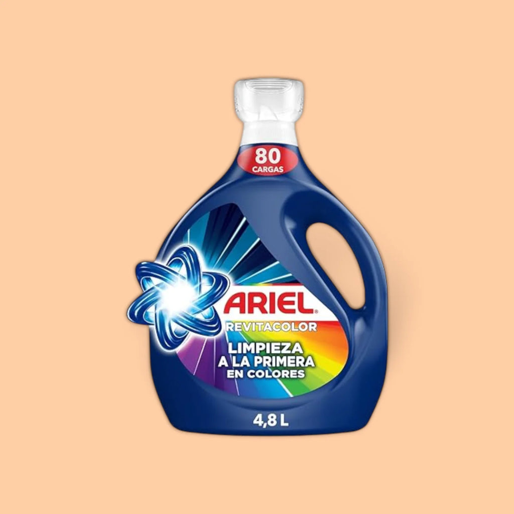 ARIEL LIQUID DETERGENT DARK COLORS AND DENIM 80 LOADS 4.8 L