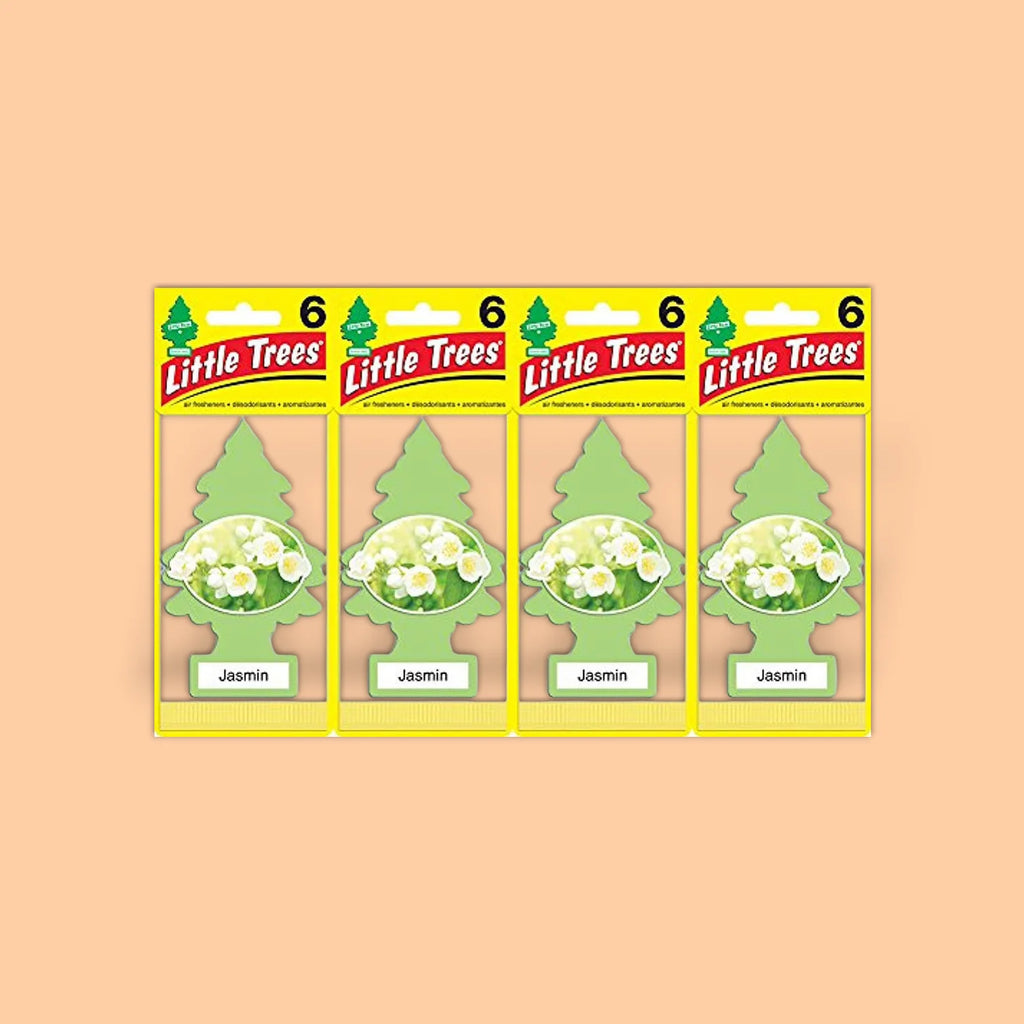 LITTLE TREES AIR FRESHENERS - JASMIN 24 PCS