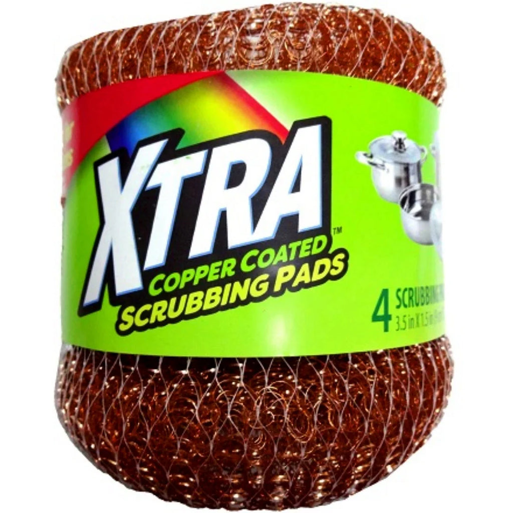 XTRA copper coated scurbbing pads 24 PCS