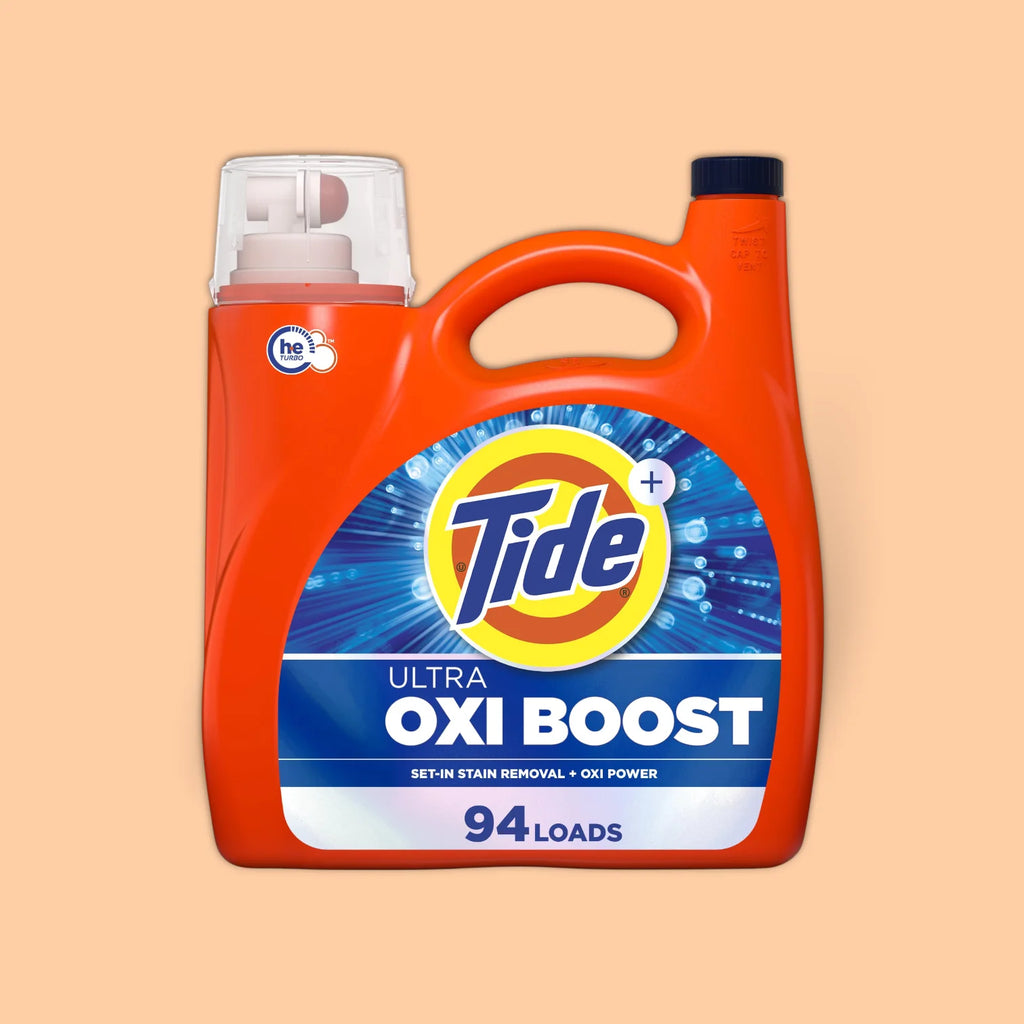 TIDE ULTRA OXI BOOST LIQUID LANUDRY DETERGENT 132 FL OZ