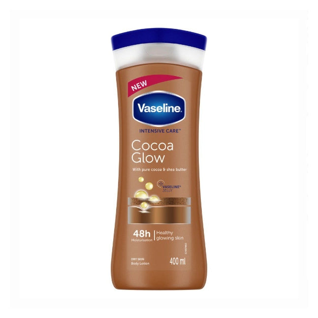 VASELINE INTENSIVE CARE COCOA GLOW WITH SHEA BUTTER 400 ML