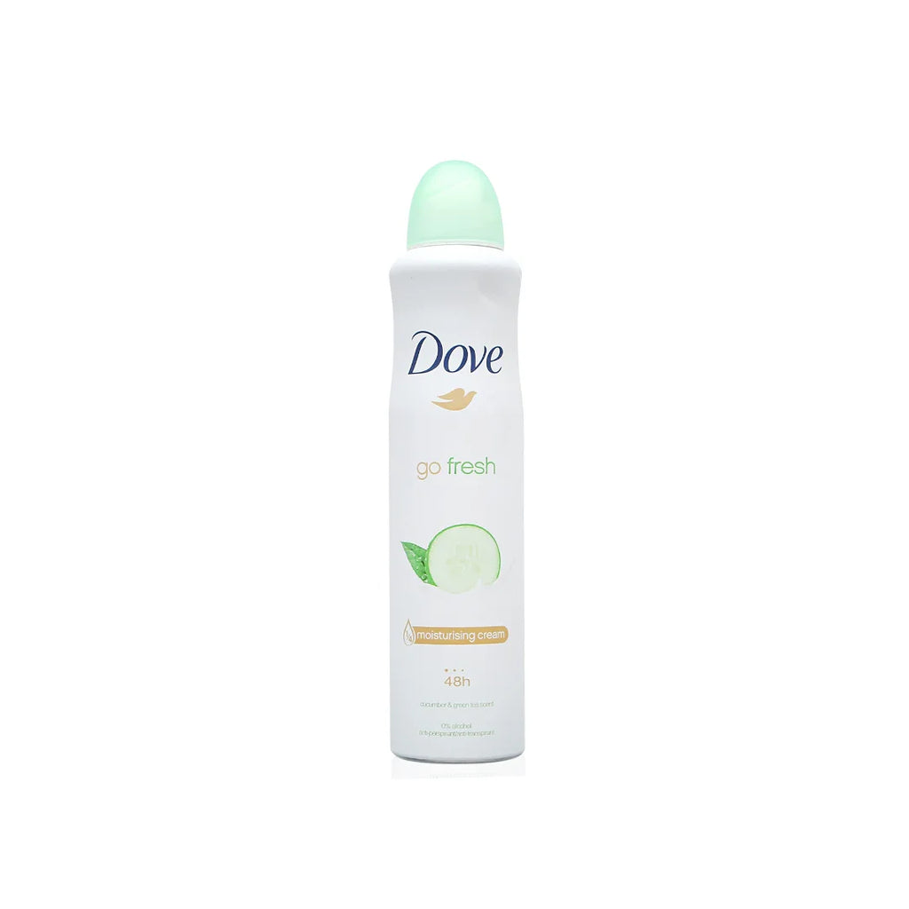 DOVE BODY SPRAY DEODORANT 250 ML ADVANCED CARE CUCUMBER AND GREEN TEA