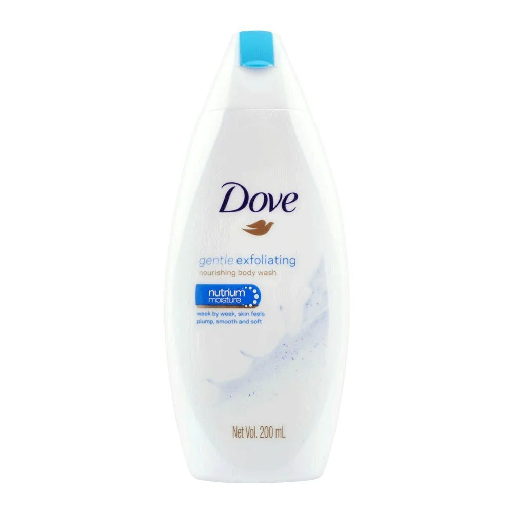 DOVE BODY WASH GENTLE EXFLOLIATING 200 ML