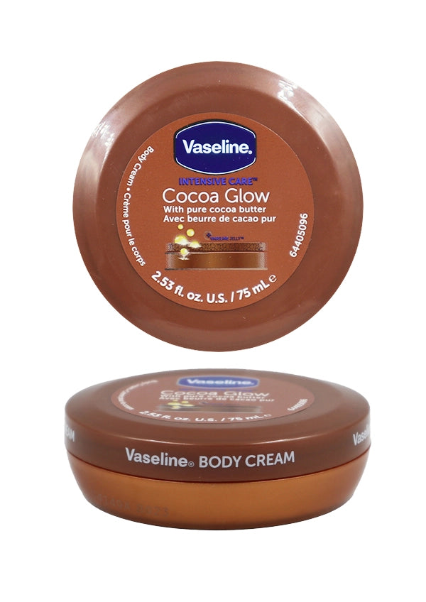 VASELINE INTENSIVE CARE COCOA GLOW BODY LOTION 75 ML