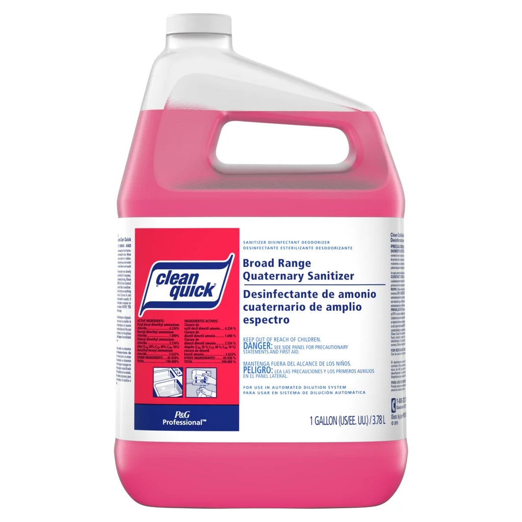 BROAD RANGE QUATERNARY SANITIZER 1 GAL - CLEAN QUICK