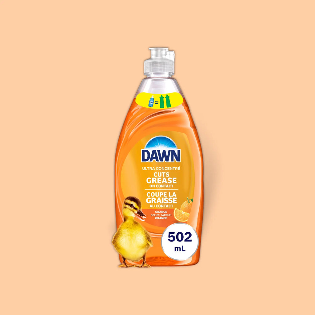 DAWN ULTRA CONCENTRE CUTS GREASE ORANGE SCENT LIQUID WASHING 502 ML