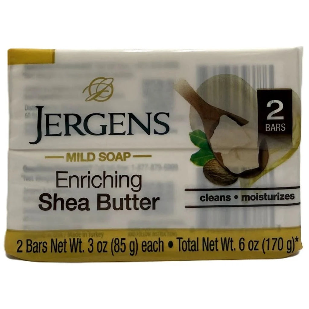 JERGENS MILD SOAP ENRICHING SHEA BUTTER 3 OZ