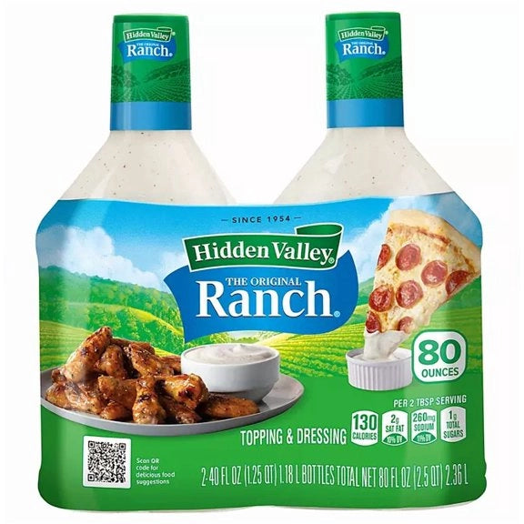 HIDDEN VALLEY THE ORIGINAL RANCH SOUCE 40 OZ