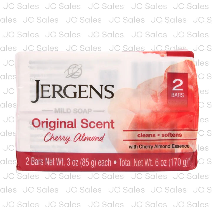 JERGENS MILD SOAP ORIGINAL SCENT CHERRY ALMOND 3 OZ