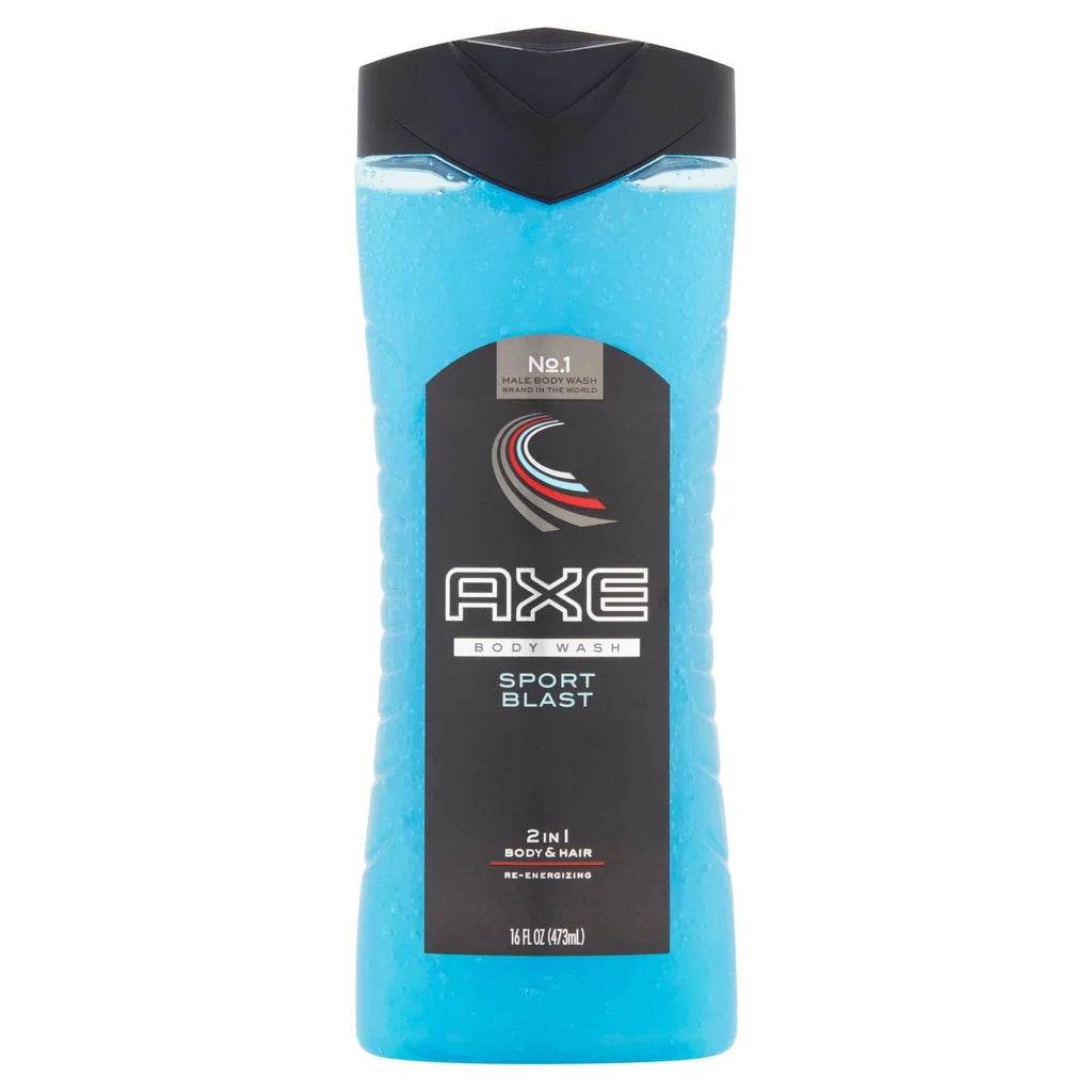 AXE BODY WASH SHOWER SPORT BLAST ENERGIZING CITRUS 400 ML
