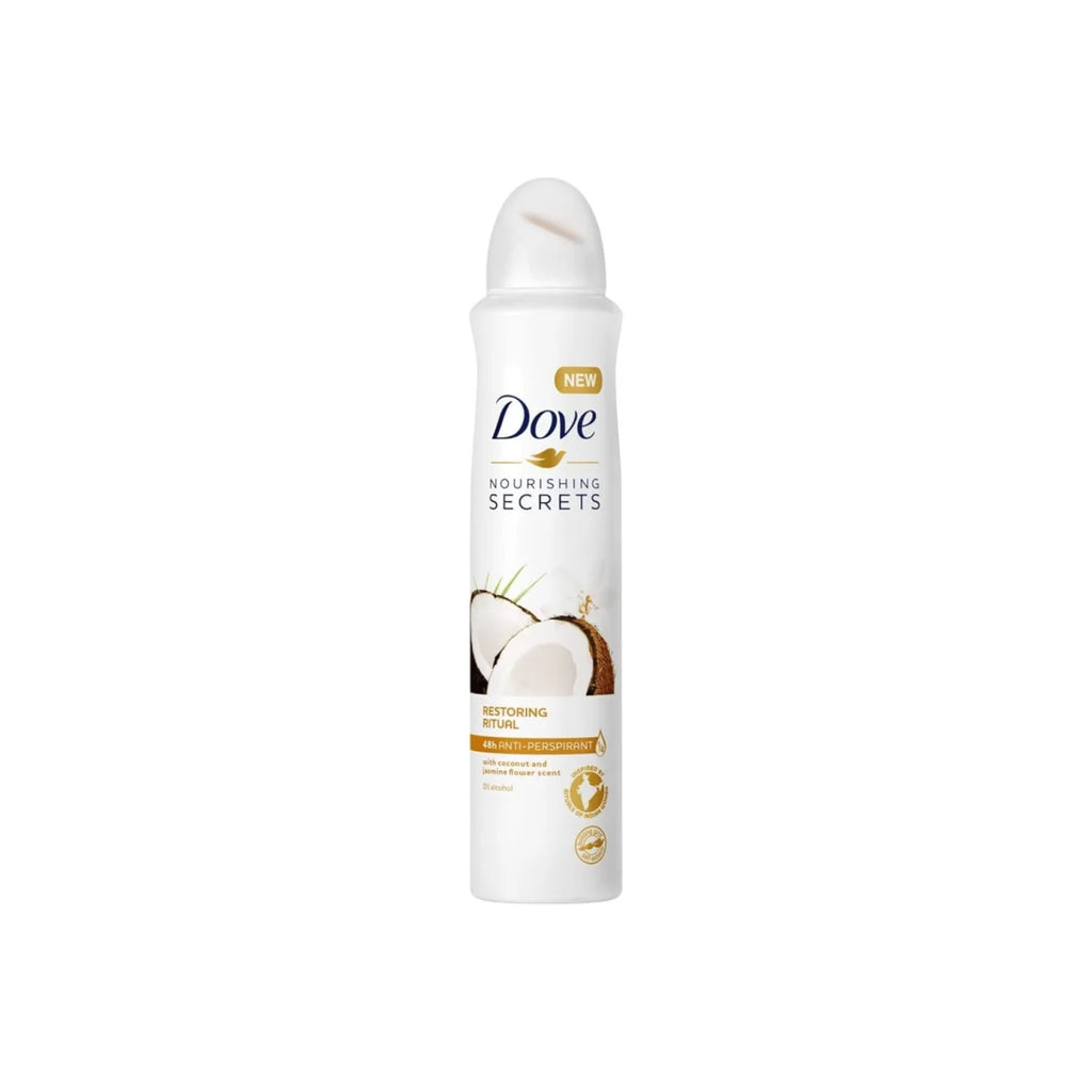 DOVE ADVANCED CARE COCONUT AND JASMINE FLOWER 250 ML DEODRANT SPRAY