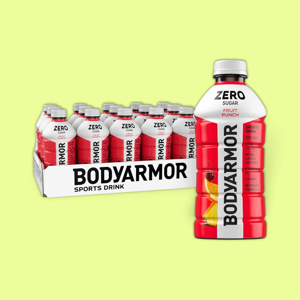 BODY ARMOR SPORTS DRINK FRUIT PUNCH ZERO SUGAR 28 FL OZ