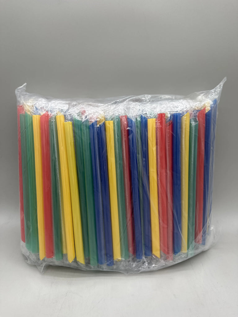 9X12 COLOR BOBA STRAW PACK -D&A