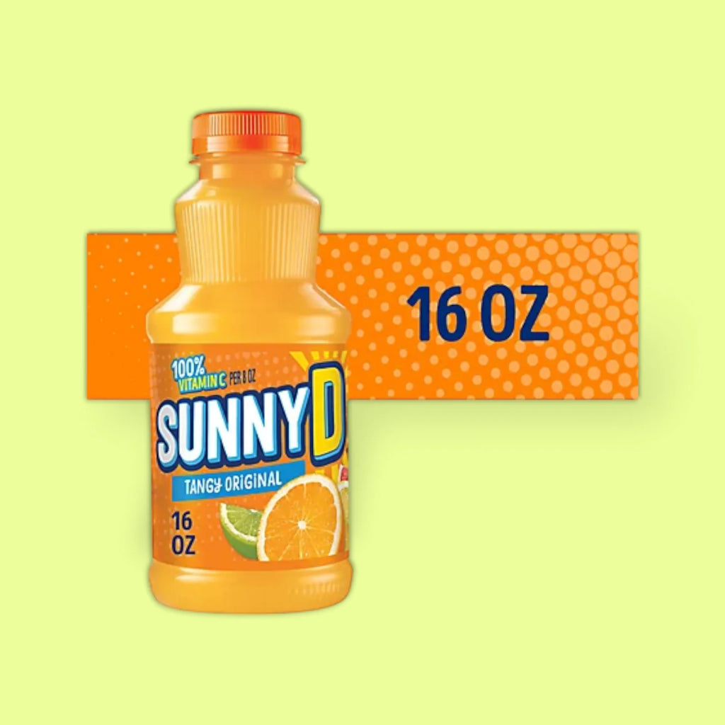 SUNNY D ORANGE TANGY 12/16 OZ