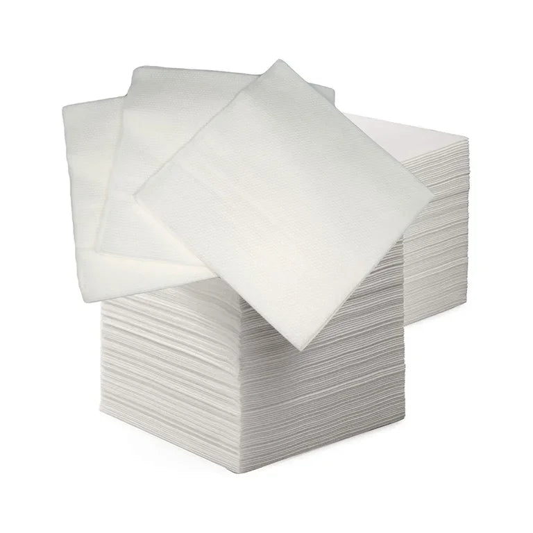 PREMIUM LUNCHENON NAPKIN 1/4 FOLD 1 PLY WHIT EEMBOSSED - DHG