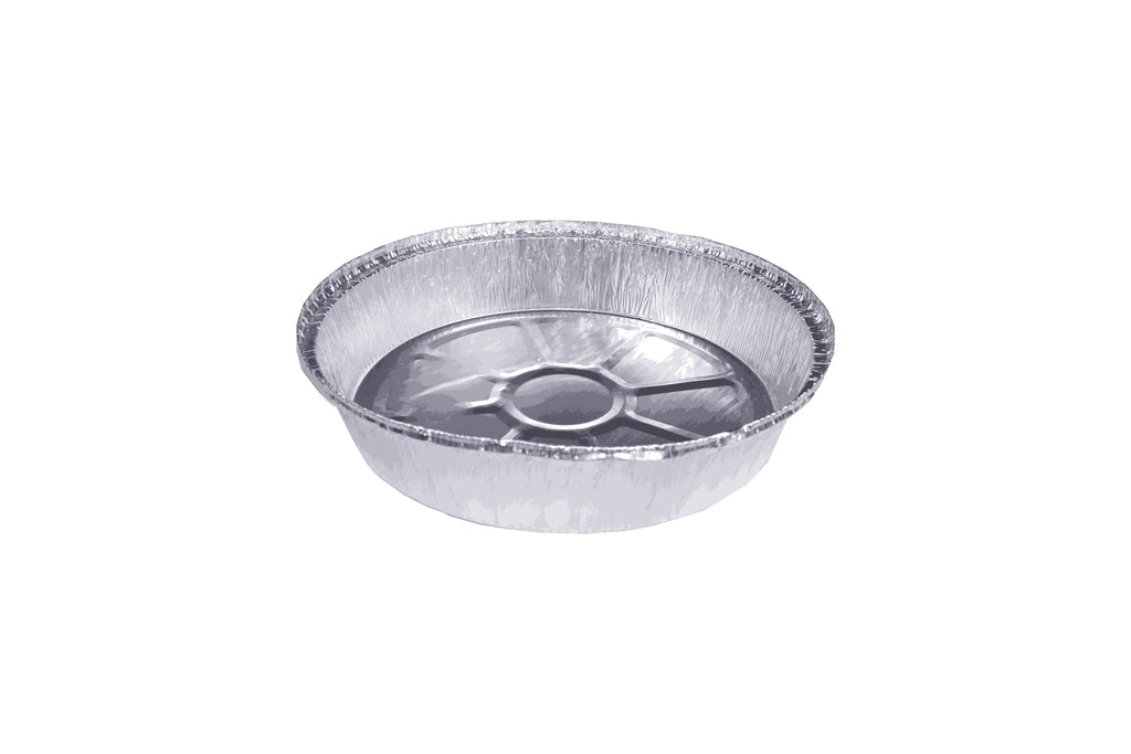 9" Round Aluminum Container