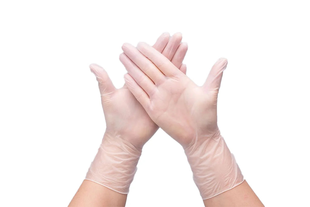 VINYL GLOVES POWDER FREE SMALL SIZE