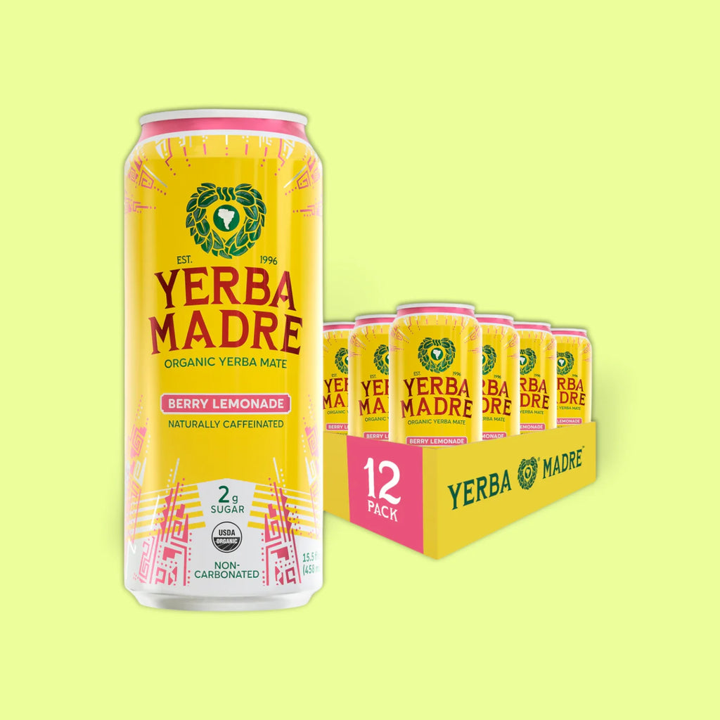 YERBA MADRE BERRY LEMONADE 12*15.5 FL OZ