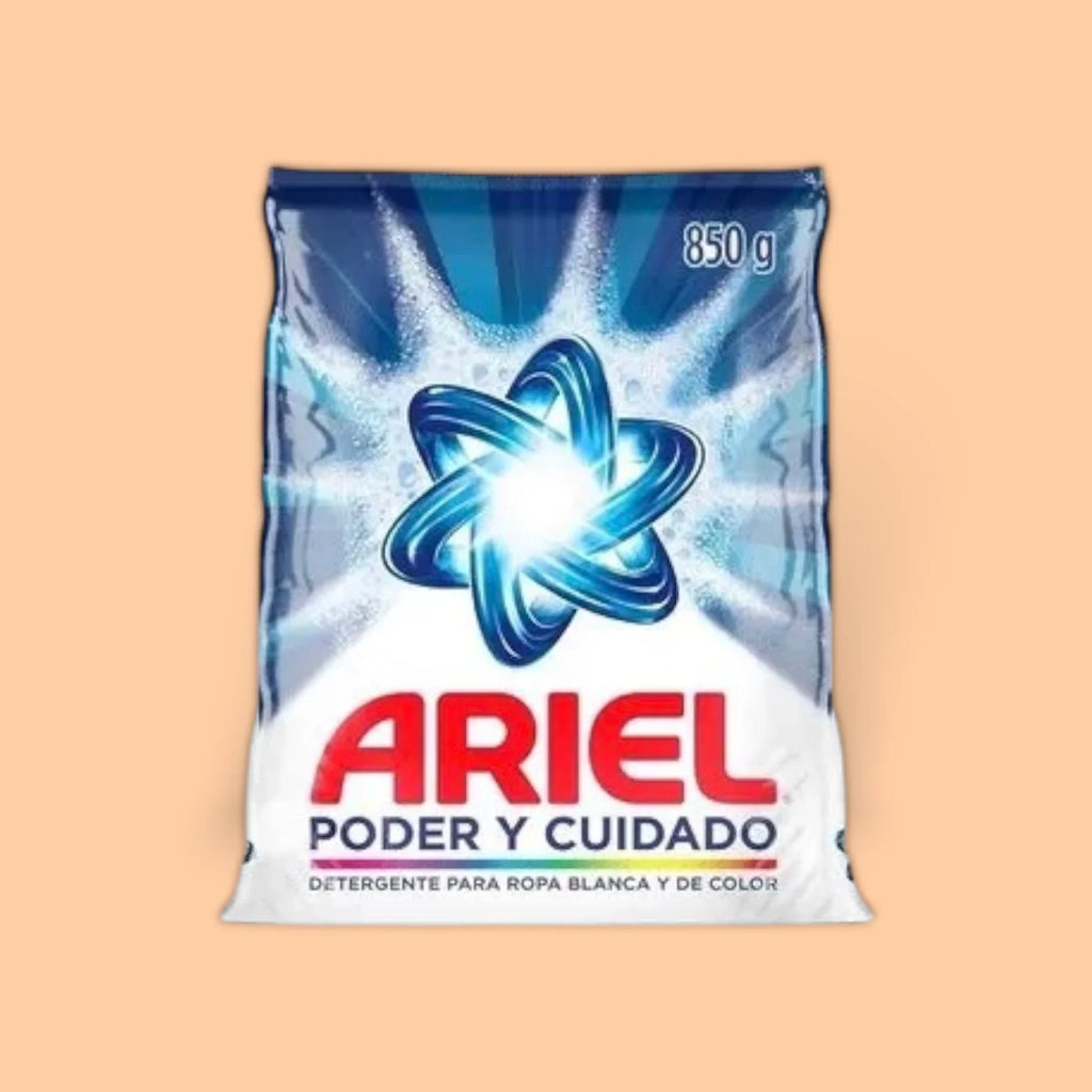 ARIEL PODER Y CUIDADO LAUNDRY DETERGENT 850 G