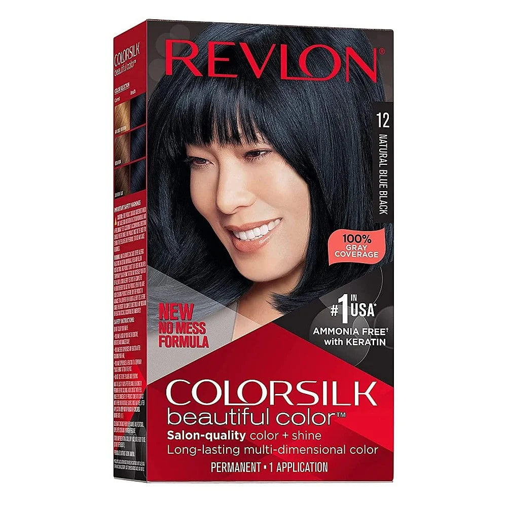 REVLON COLORSILK 12 NATURAL BLUE BLACK 59.1 ML