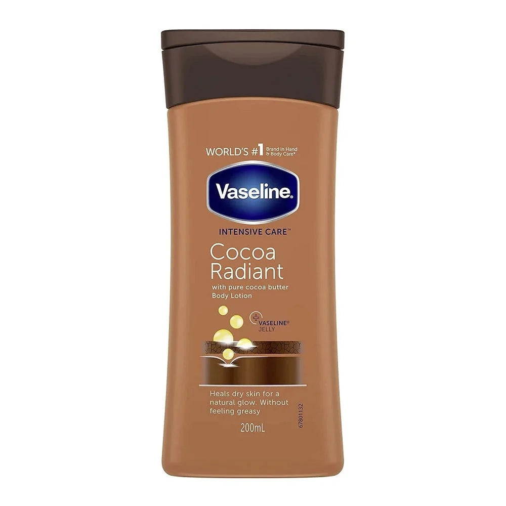 VASELINE INTENSIVE CARE COCOA GLOW WITH SHEA BUTTER 200 ML