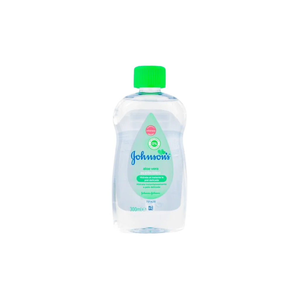 JOHNSONS ALOE VERA BABY OIL 300 ML