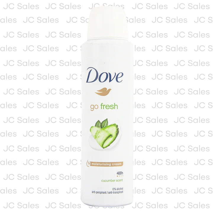 DOVE BODY SPRAY DEODORANT 150 ML CUCUMBER SCENT 150 ML