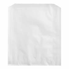 PFAS FREE WHITE SANDWICH BAGS 6 IN * 3/4 * 6 1/2 IN - IDIVIDUAL GROUP