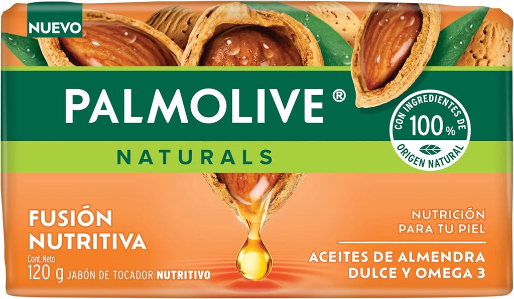 PALMOLIVE NATURALS SENSACION HUMECTANE ACEITE DE ALMENDRA DULCE Y OMEGA 3 120 G