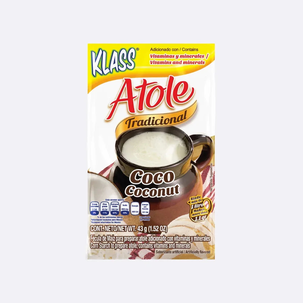 KLASS ATOLE TRADICIONAL COCONUT MAKES 5 CUPS