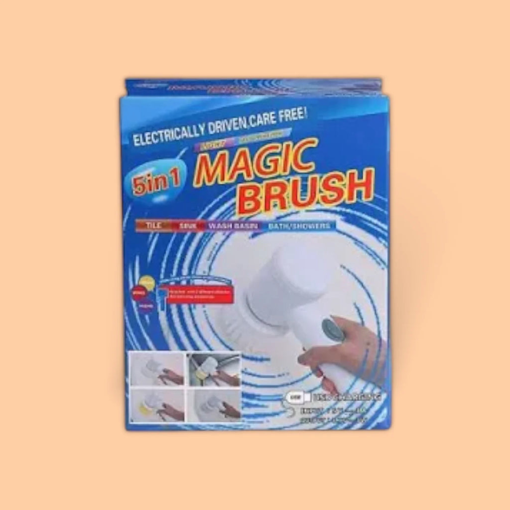 5 IN 1 MAGIC BRUSH WITH 5 ATTACHMENTS