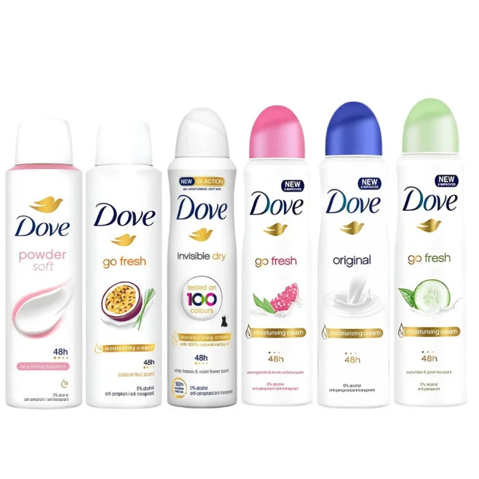 DOVE BODY SPRAY DEODORANT 150 ML ORIGINAL ADVANCED CARE 150 ML