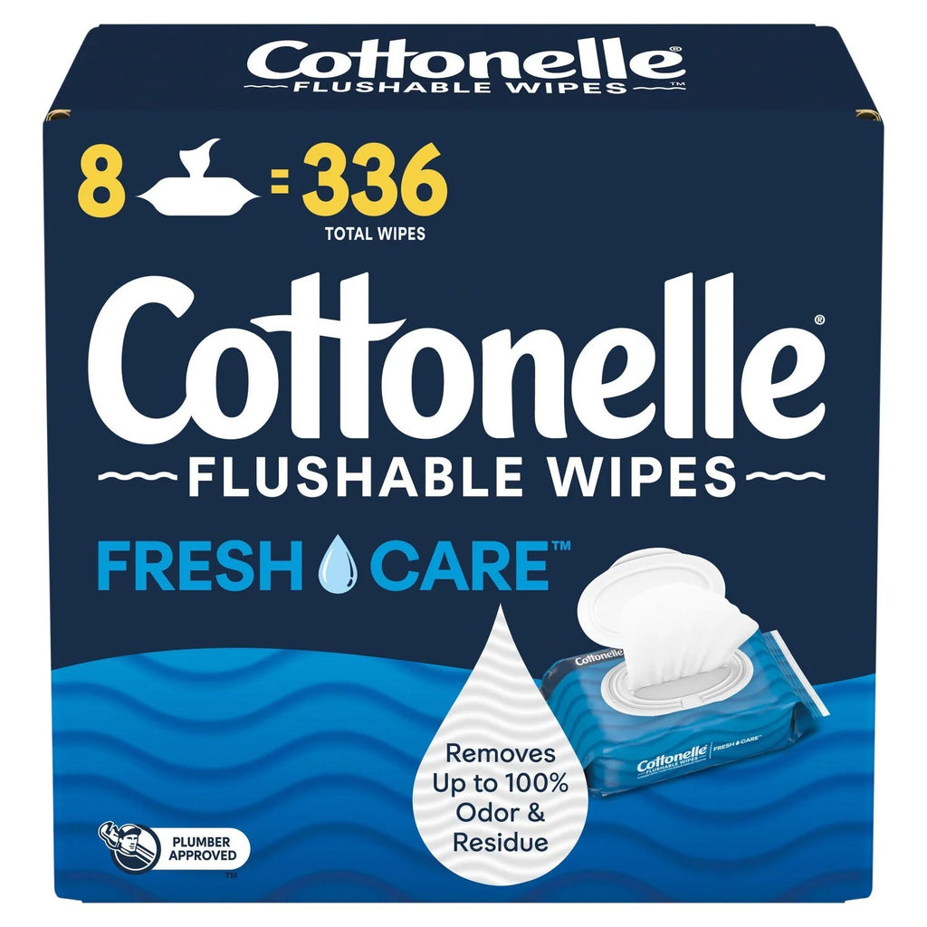 COTTONELLE FLUSHABLE WIPES