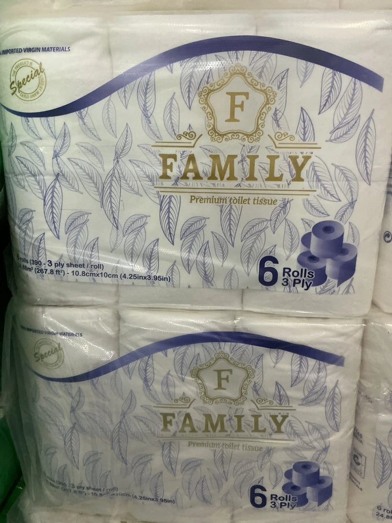 FAMILY PREMIUM TOLIET TISSUE 3 PLY - FAMILY