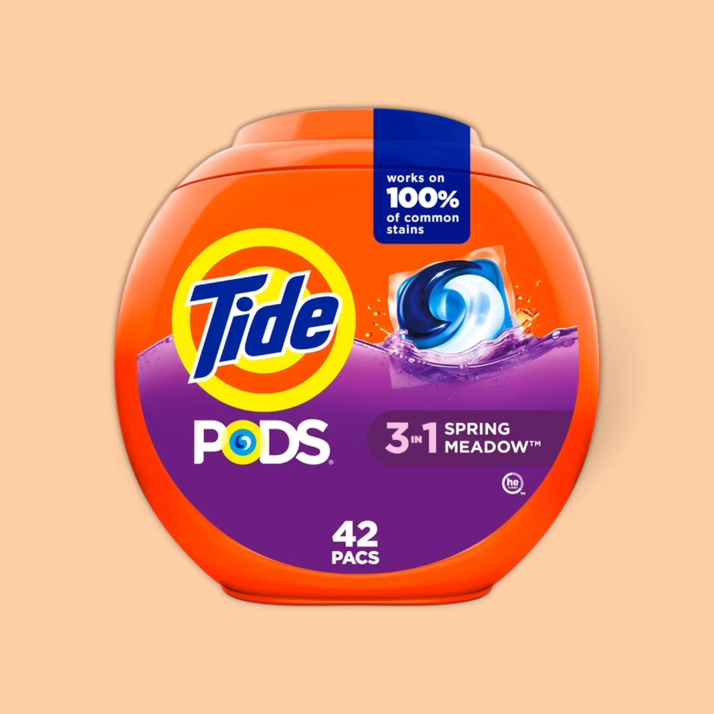 Tide pods 3 in 1 spring meadow 42 PCS