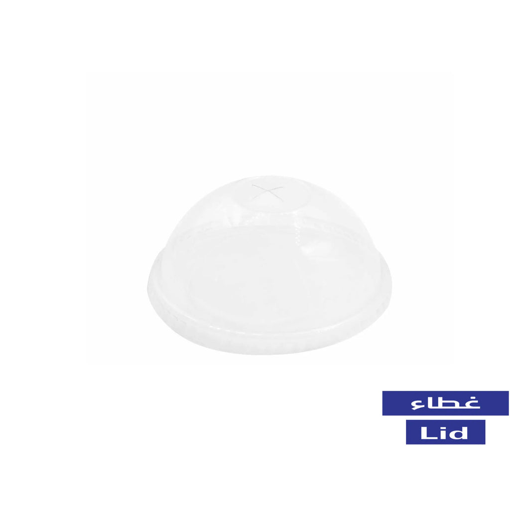 Dome lid PET (X hole) for 14oz/16oz/20oz/24oz