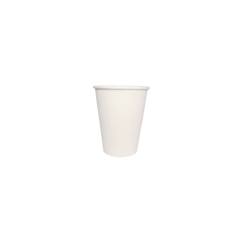 12oz Hot Paper Cups White Single wall