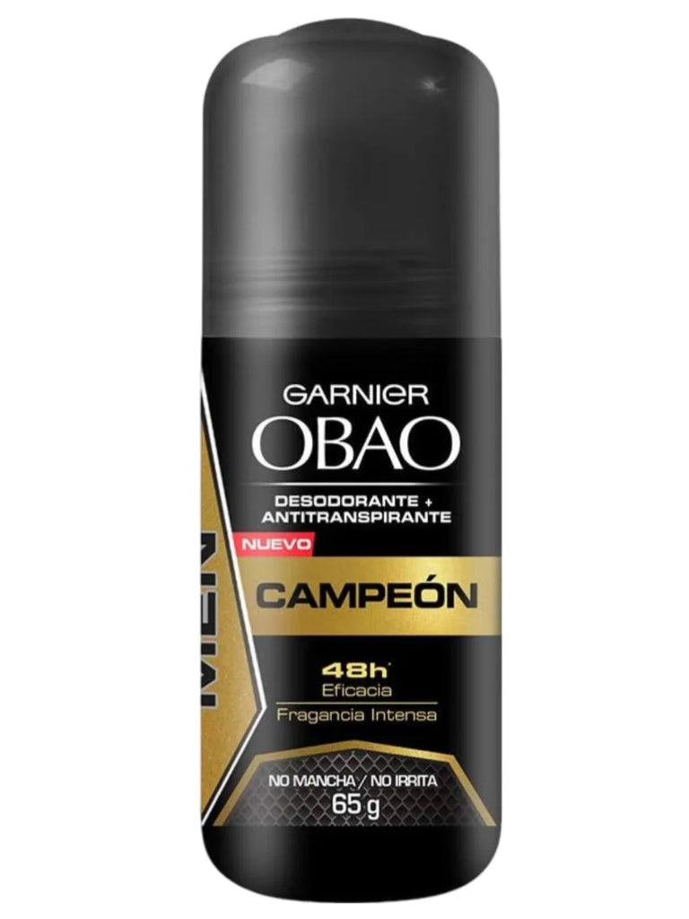 GARNIER OBAO CHAMPEON DEODORANT ROLL ON 65 G