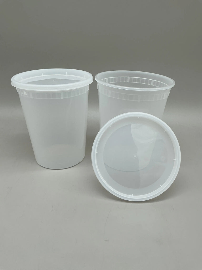 32 OZ PP FOOD CONTAINER WI/LID (SOUP CUP)