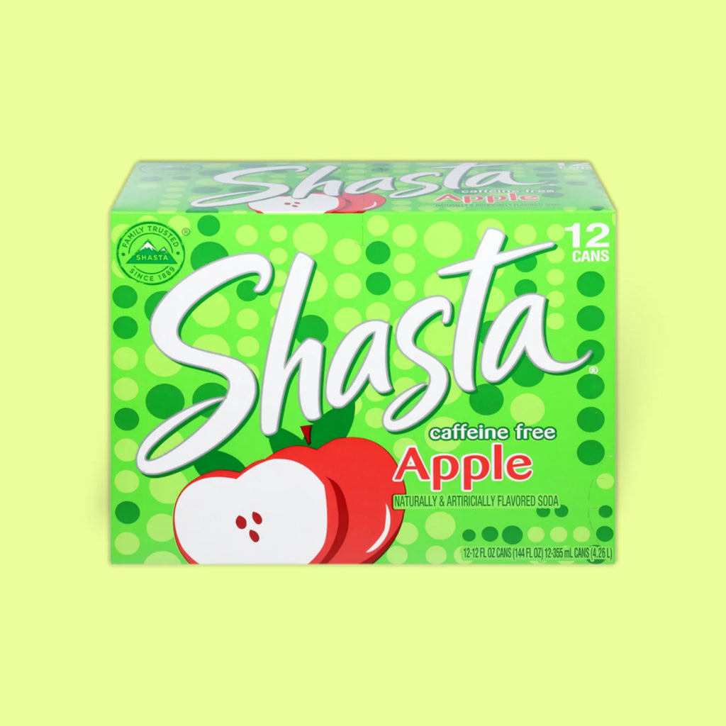 SHASTA SHR APPLE 2/12PK/12 OZ