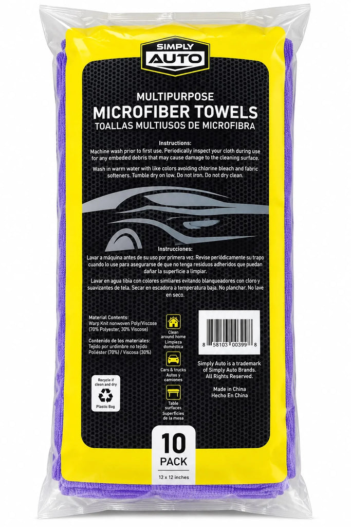 MULTIPURPOSE MICOFIBER TOWELS