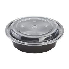 16 OZ PP ROUND FOOD CONTAINER W/LID