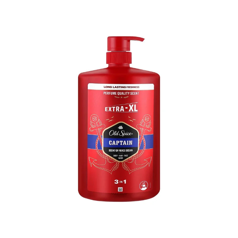 OLD SPICE 3 IN 1 BODY WASH CAPTAIN 1 L