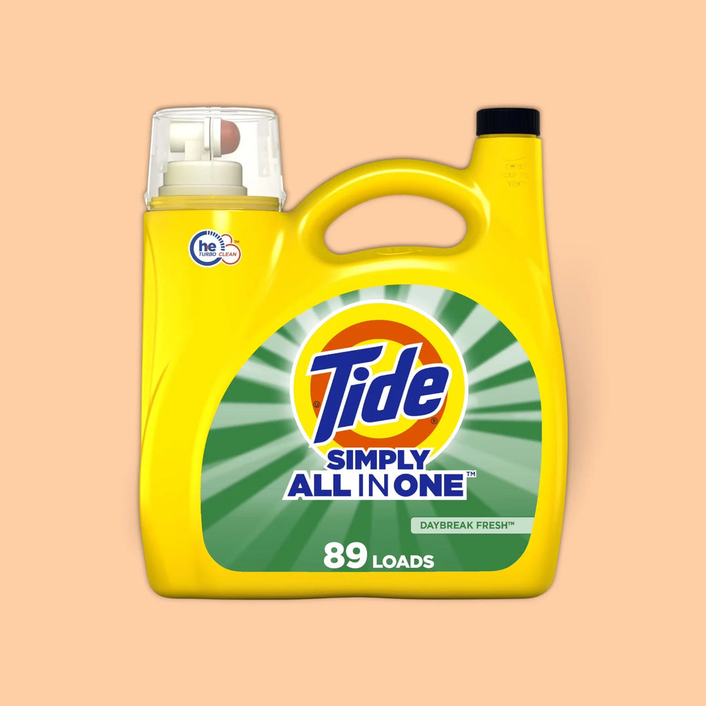 TIDE SIMPLY ALL IN ONE DAYBREAK FRESH LIQUID LAUNDRY DETERGENT 117 FL OZ